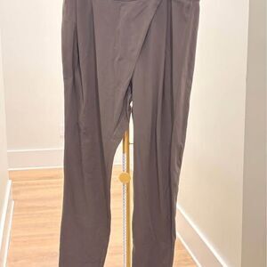 Lululemon  casual lounge cotton pants-Size 14- 29’ inseam-gage/gray green- $25